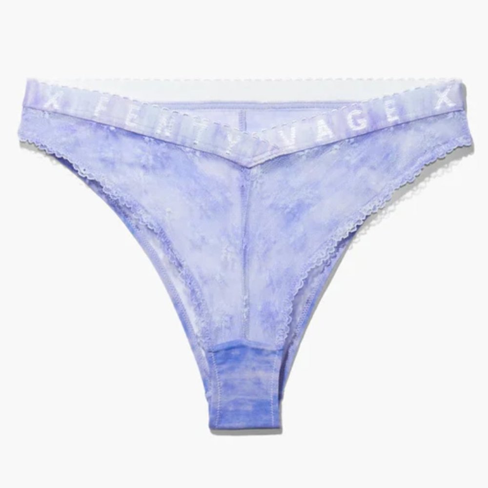 Watercolor Tie Dye Lace Brazilian
